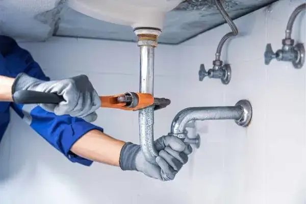 Under Sink Drain Pipe Repair Service